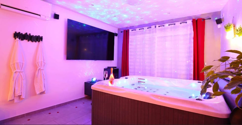 Hotel con jacuzzi en Erts